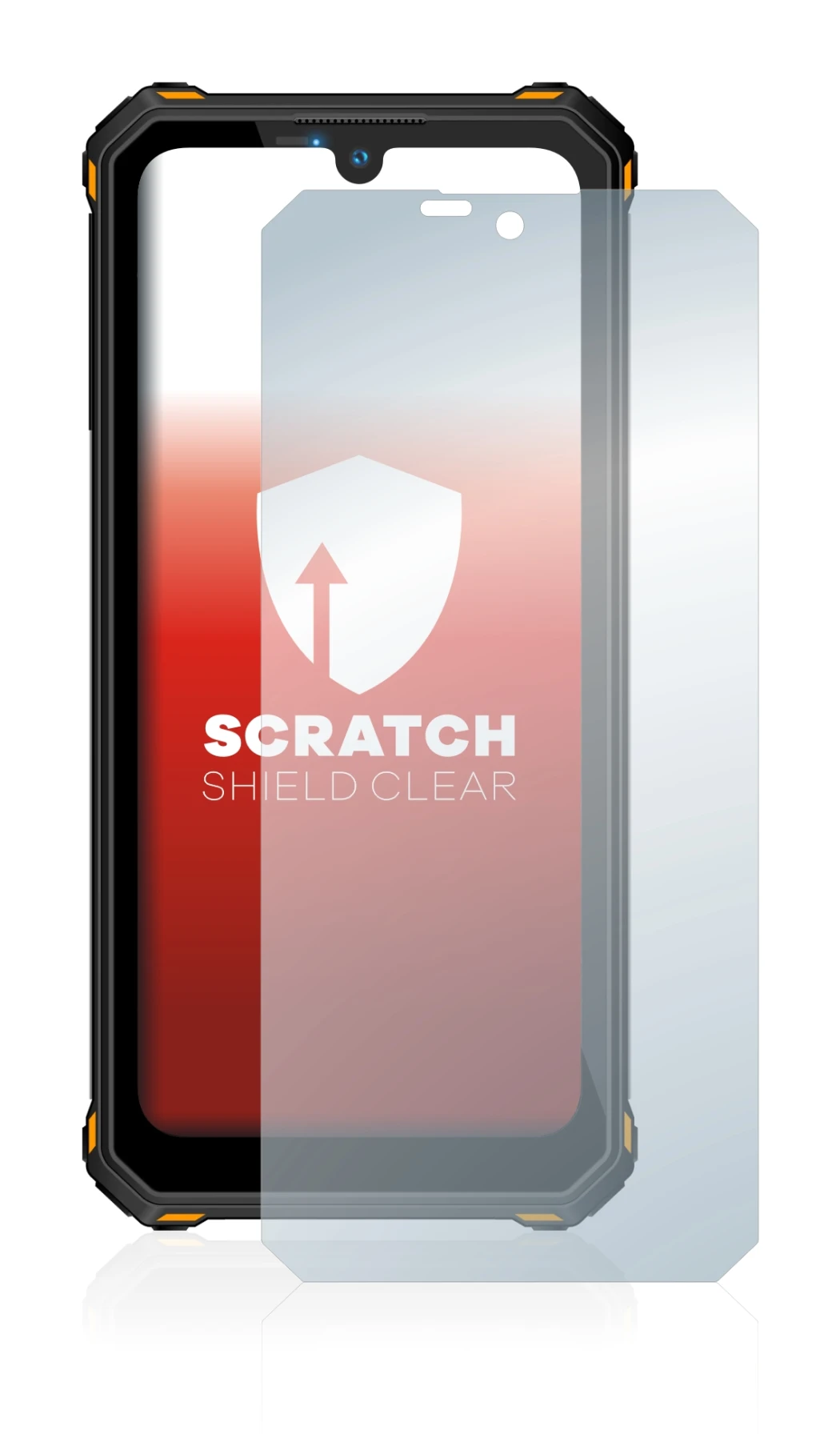 Imagen del dispositivo Oukitel WP15 5G con una amplia variedad de protectores de pantalla.