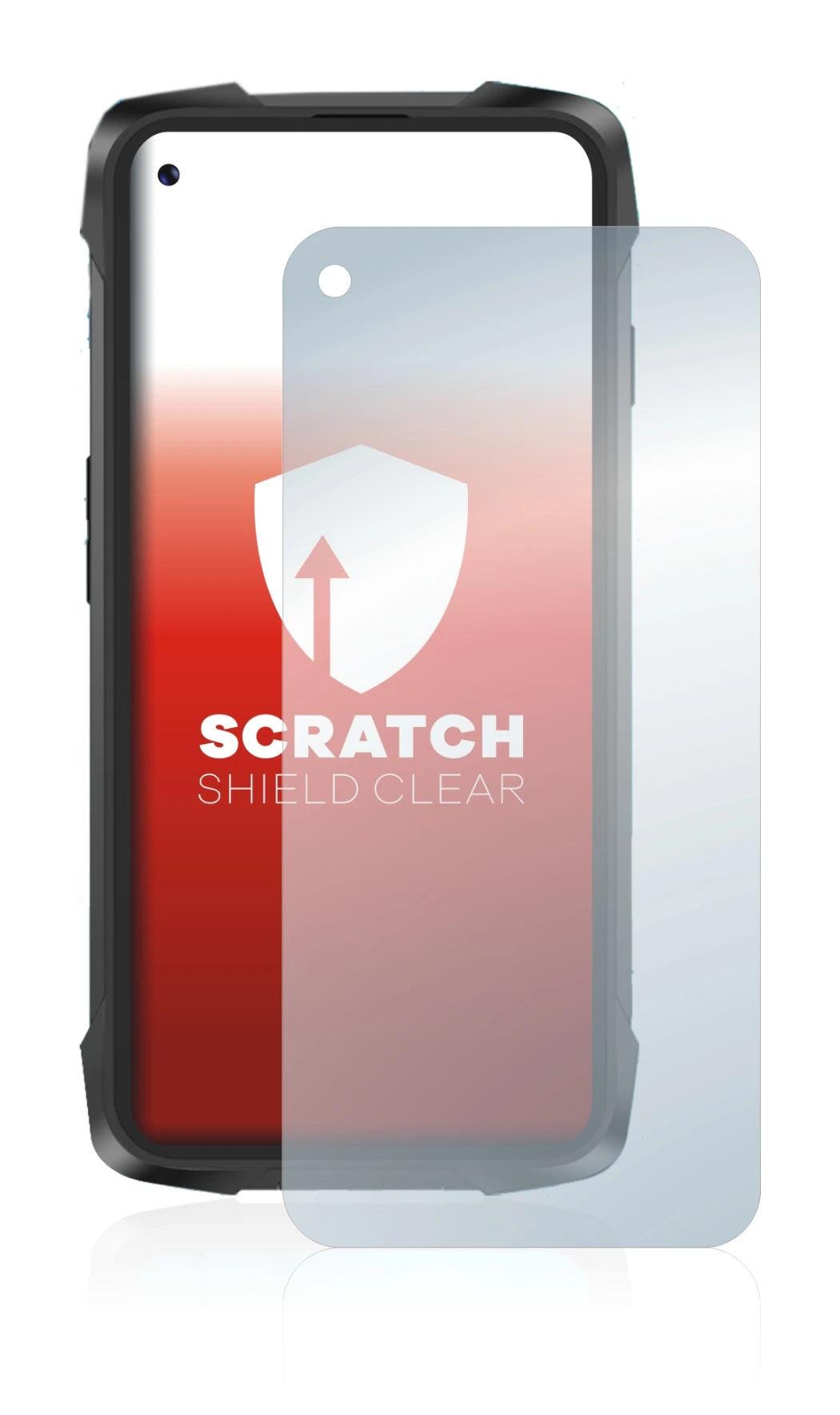 Imagen del dispositivo Cubot King Kong 7 con una amplia variedad de protectores de pantalla.