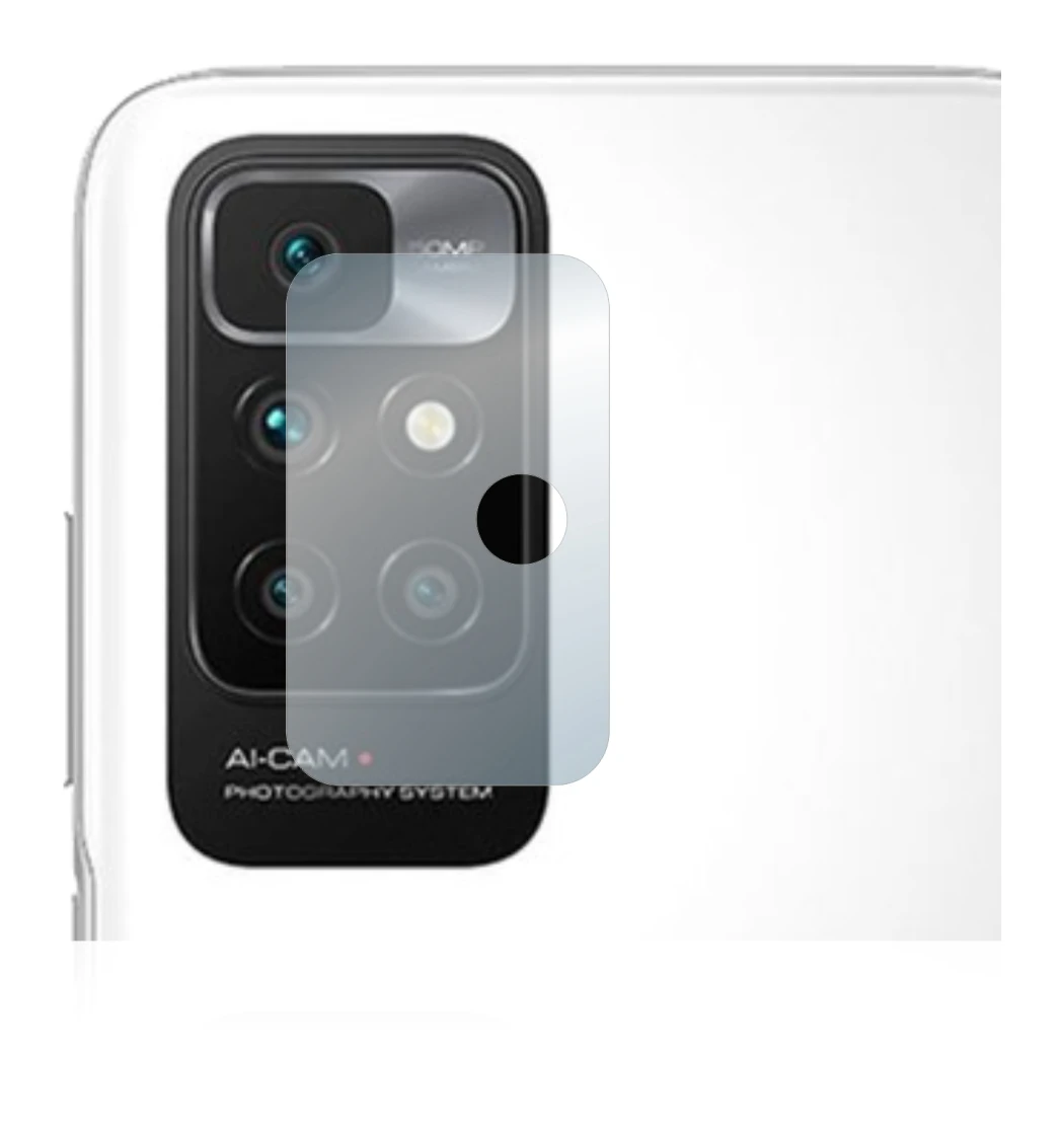 Imagen del dispositivo Xiaomi Redmi 10 (SÓLO Cámara) con una amplia variedad de protectores de pantalla.