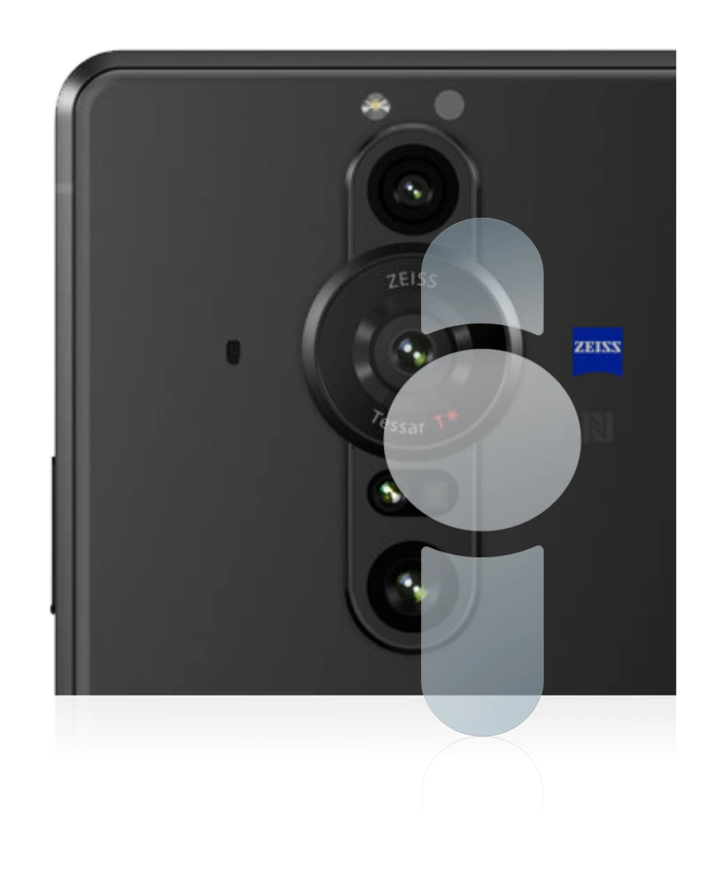 Imagen del dispositivo Sony Xperia Pro-I (SÓLO Cámara) con una amplia variedad de protectores de pantalla.