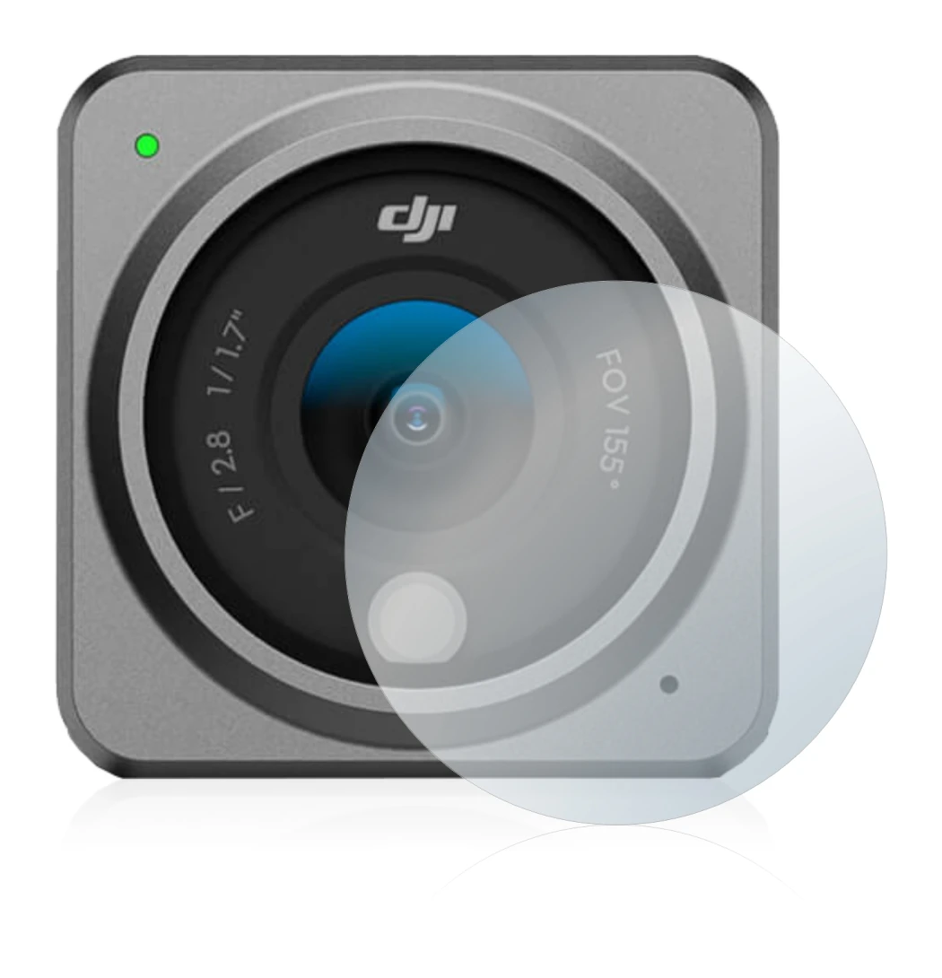 Imagen del dispositivo DJI Action 2 Lente (Carcasa) con una amplia variedad de protectores de pantalla.