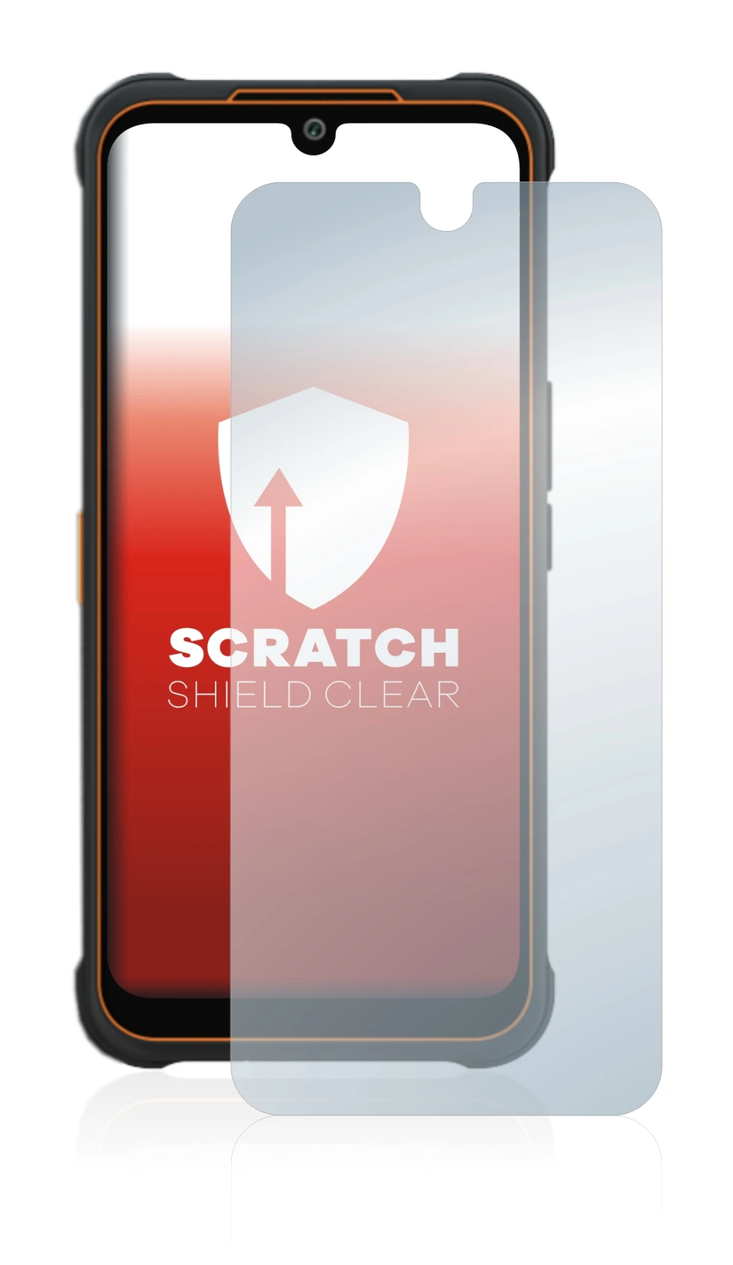 Imagen del dispositivo AGM Glory Pro con una amplia variedad de protectores de pantalla.
