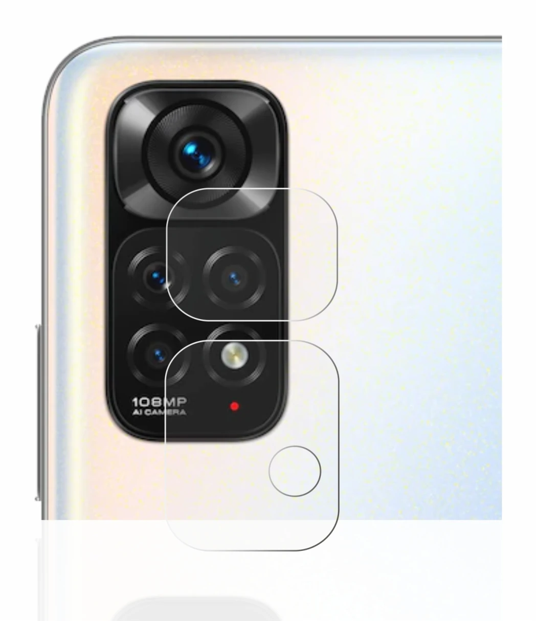 Imagen del dispositivo Xiaomi Redmi Note 11S (SÓLO Cámara) con una amplia variedad de protectores de pantalla.