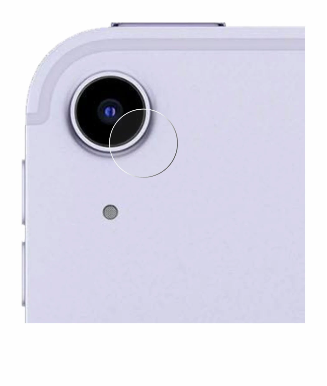 Imagen del dispositivo Apple iPad Air 5 2022 (SÓLO Cámara, 5da Gen.) con una amplia variedad de protectores de pantalla.