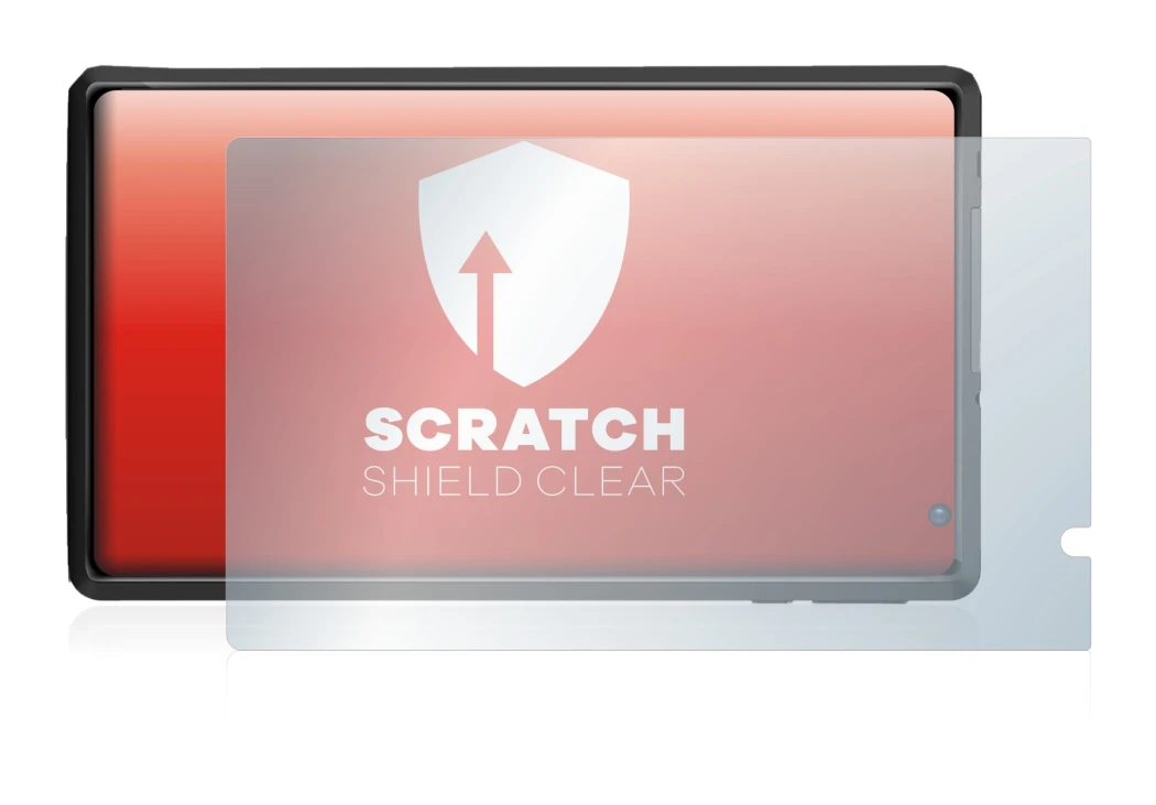 Imagen del dispositivo Pritom L8 con una amplia variedad de protectores de pantalla.