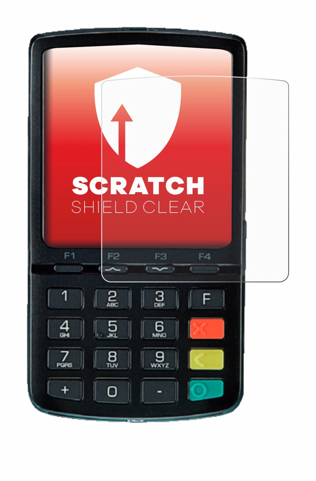 Imagen del dispositivo ingenico Link/2500 con una amplia variedad de protectores de pantalla.