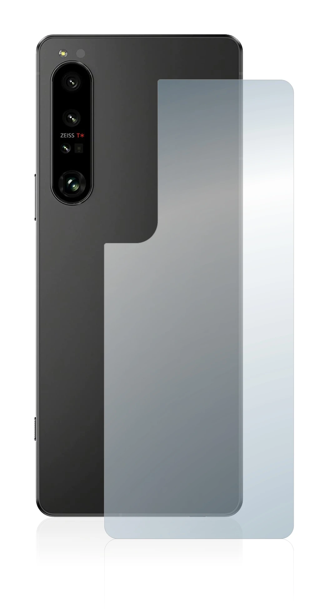 Imagen del dispositivo Sony Xperia 1 IV (Trasero) con una amplia variedad de protectores de pantalla.