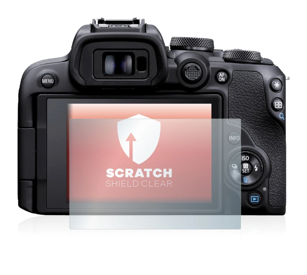 Imagen del dispositivo Canon EOS R10 con una amplia variedad de protectores de pantalla.