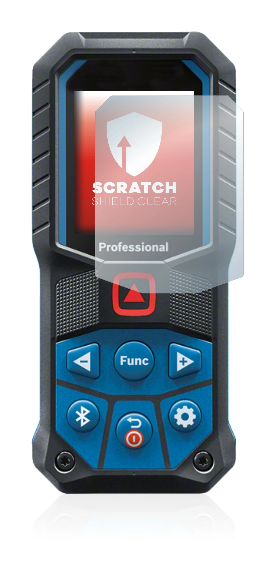 Imagen del dispositivo Bosch GLM 50-27 C con una amplia variedad de protectores de pantalla.