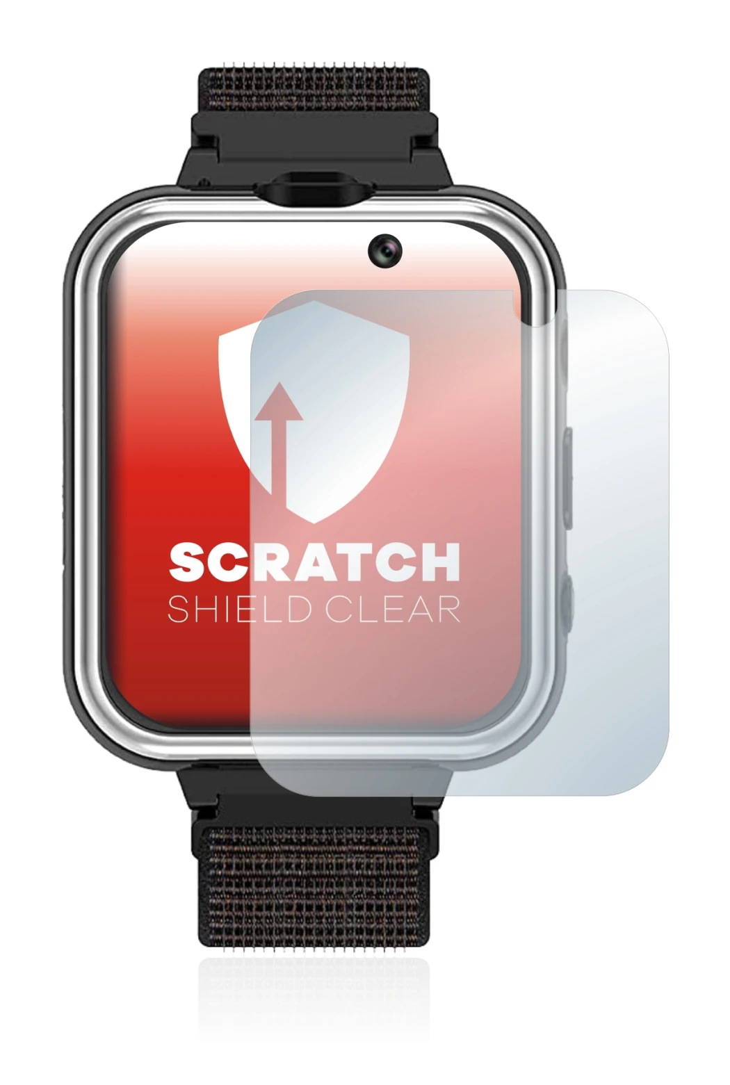 Imagen del dispositivo Pthtechus X32 con una amplia variedad de protectores de pantalla.