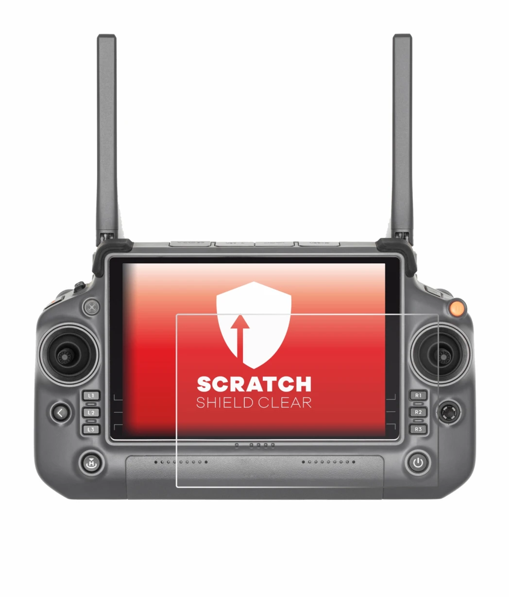 Imagen del dispositivo DJI RC Plus con una amplia variedad de protectores de pantalla.