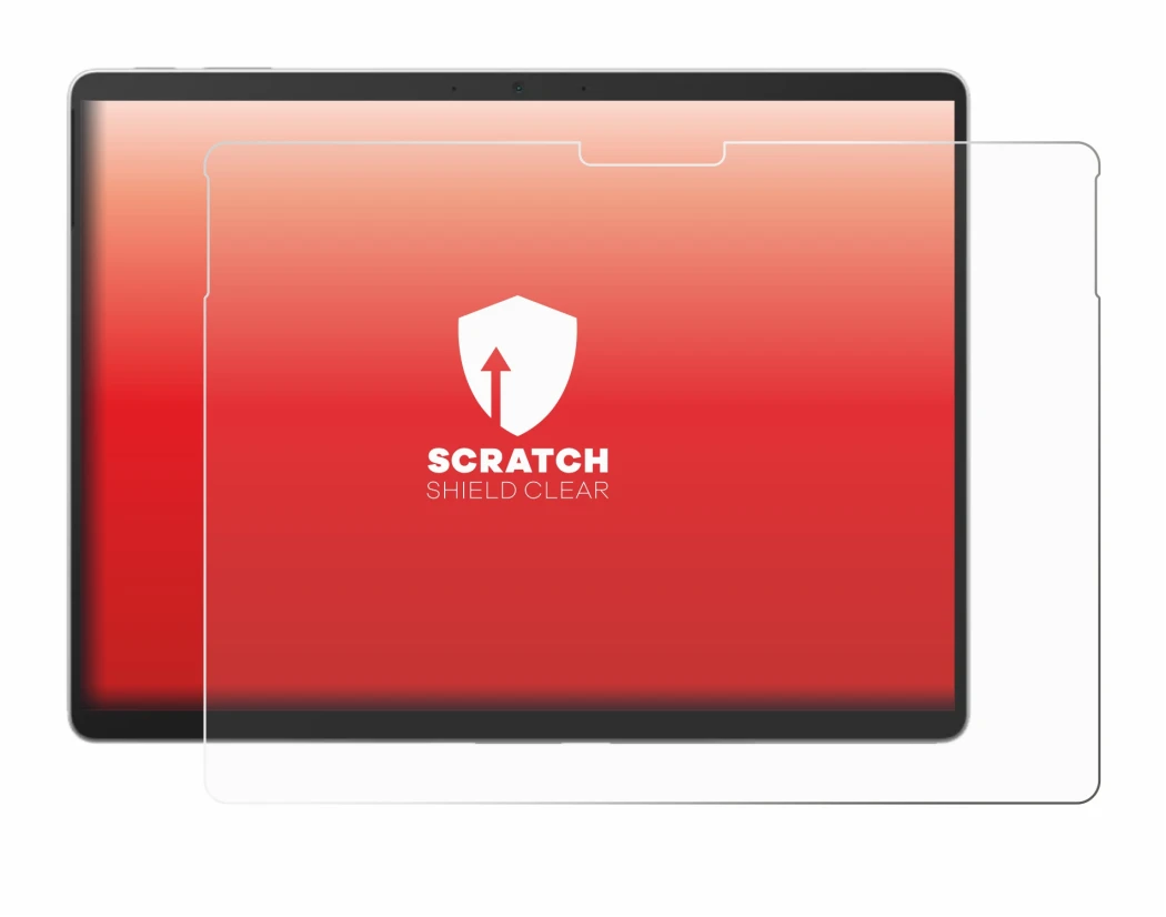 Imagen del dispositivo Microsoft Surface Pro 9 con una amplia variedad de protectores de pantalla.