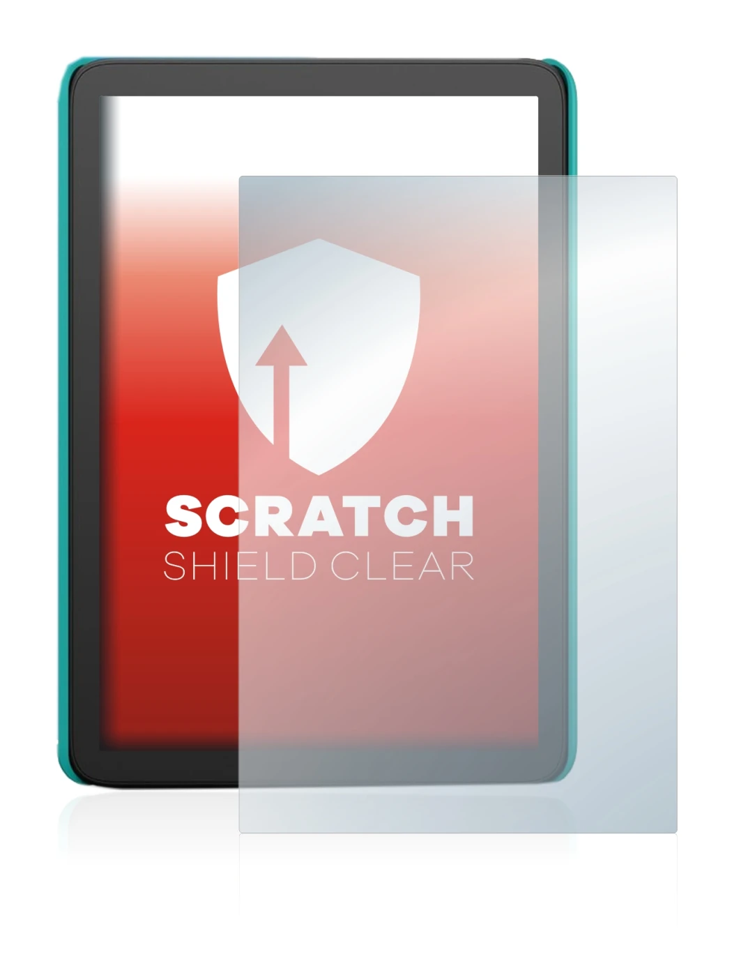 Imagen del dispositivo Amazon Kindle Kids (2022) con una amplia variedad de protectores de pantalla.