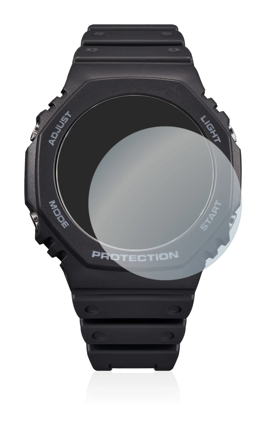 Imagen del dispositivo Casio G-Shock GA-B2100 con una amplia variedad de protectores de pantalla.