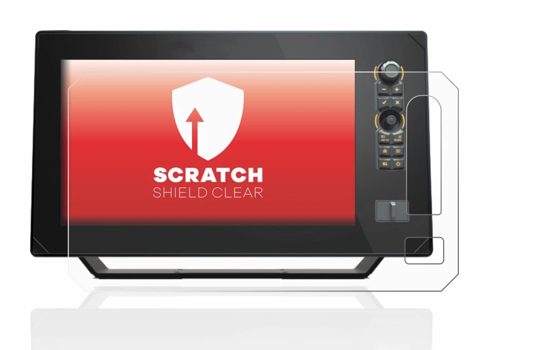 Imagen del dispositivo Humminbird Apex 13 MEGA SI+ con una amplia variedad de protectores de pantalla.