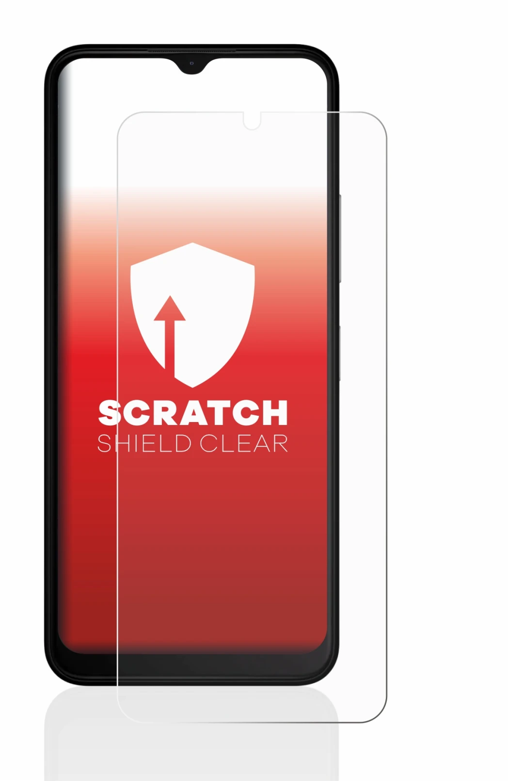 Imagen del dispositivo Nokia C32 con una amplia variedad de protectores de pantalla.