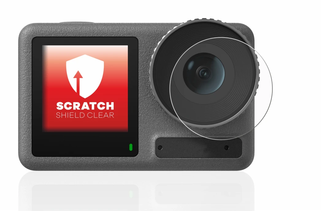 Imagen del dispositivo DJI Osmo Action 3 (Lente) con una amplia variedad de protectores de pantalla.