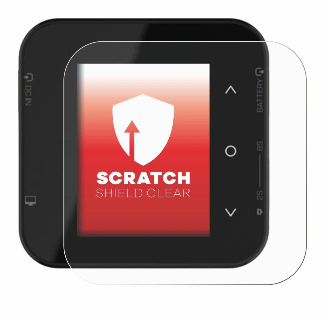 Imagen del dispositivo ISDT Air8 con una amplia variedad de protectores de pantalla.