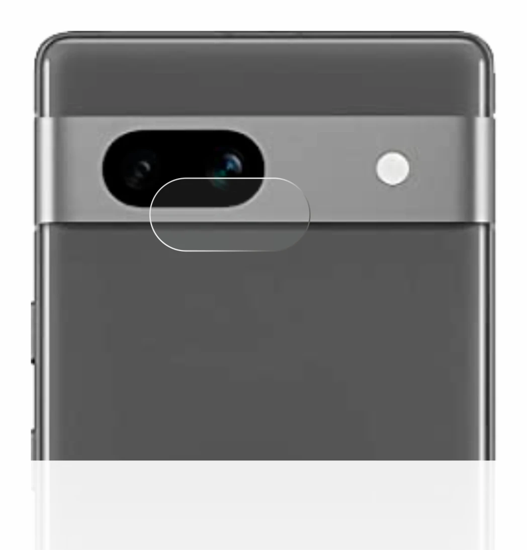 Imagen del dispositivo Google Pixel 7a (SÓLO Cámara) con una amplia variedad de protectores de pantalla.