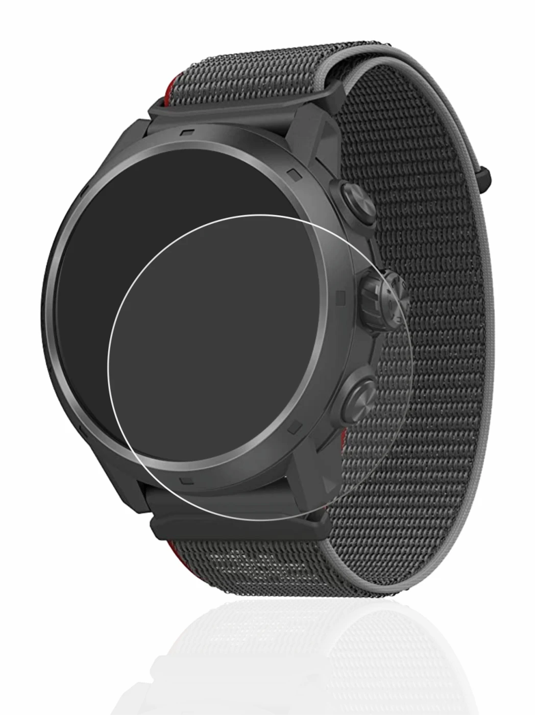 Imagen del dispositivo Coros Apex 2 Pro con una amplia variedad de protectores de pantalla.