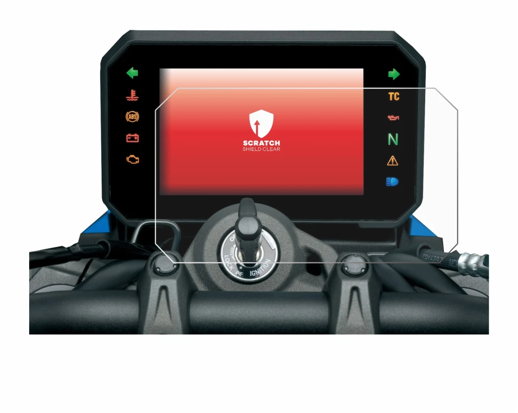 Imagen del dispositivo Suzuki GSX-8S 2023 con una amplia variedad de protectores de pantalla.