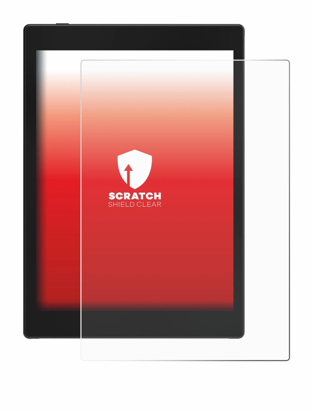 Imagen del dispositivo Boox Tab Mini C con una amplia variedad de protectores de pantalla.