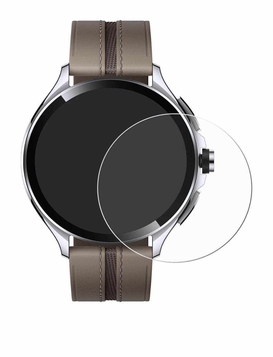 Imagen del dispositivo Xiaomi Watch 2 Pro con una amplia variedad de protectores de pantalla.