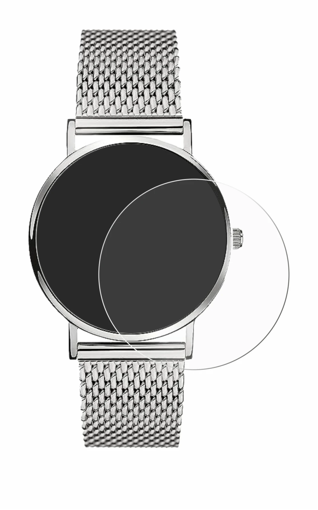 Imagen del dispositivo Liebeskind New Case Mesh (34 mm) con una amplia variedad de protectores de pantalla.