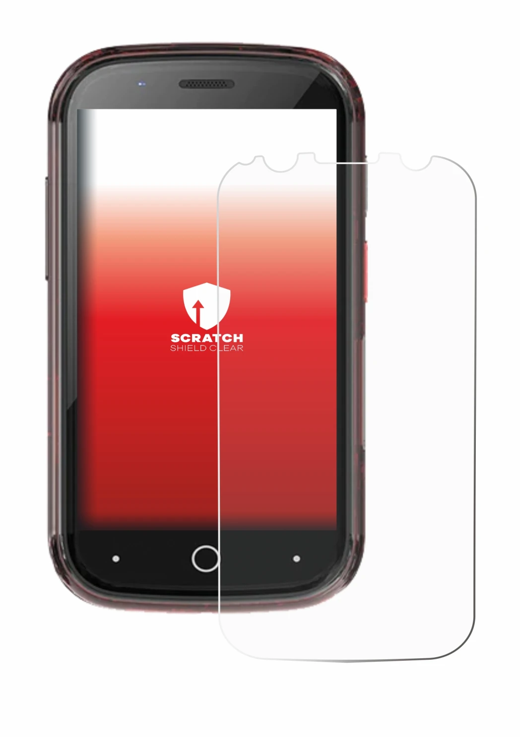 Imagen del dispositivo Unihertz Jelly Star con una amplia variedad de protectores de pantalla.