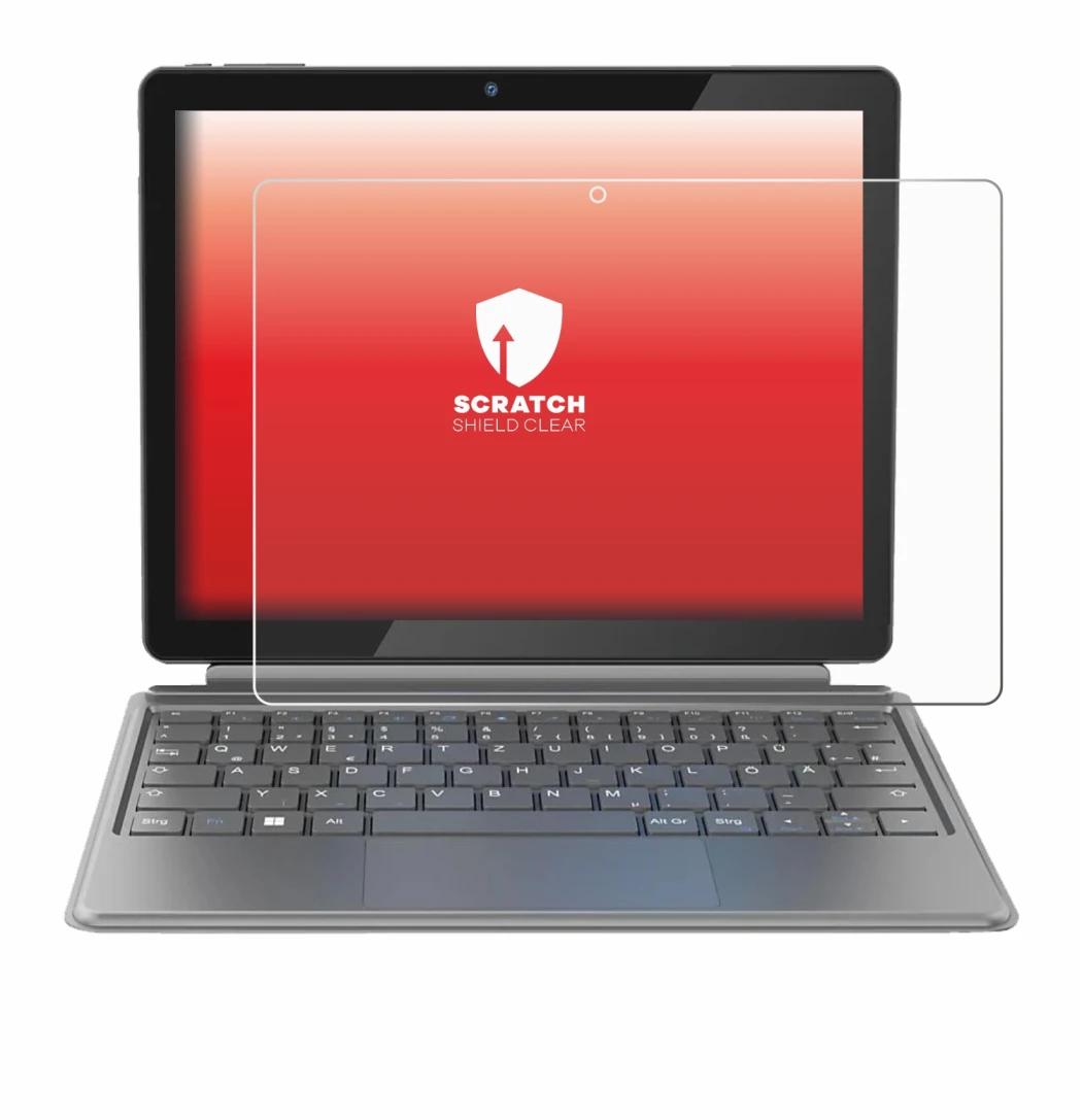 Imagen del dispositivo Alldocube iWork 20 Pro con una amplia variedad de protectores de pantalla.