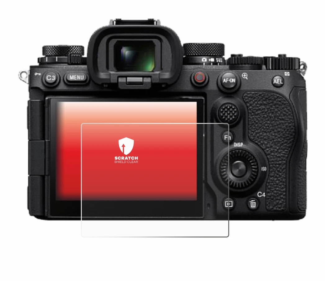 Imagen del dispositivo Sony Alpha 9 III con una amplia variedad de protectores de pantalla.