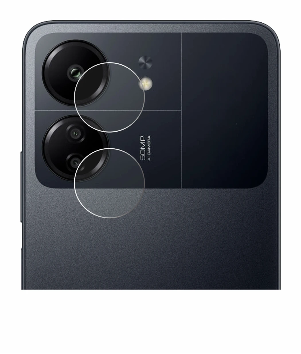 Imagen del dispositivo Xiaomi Poco C65 (SÓLO Cámara) con una amplia variedad de protectores de pantalla.