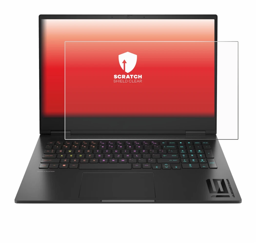 Imagen del dispositivo HP Omen 16 2024 con una amplia variedad de protectores de pantalla.