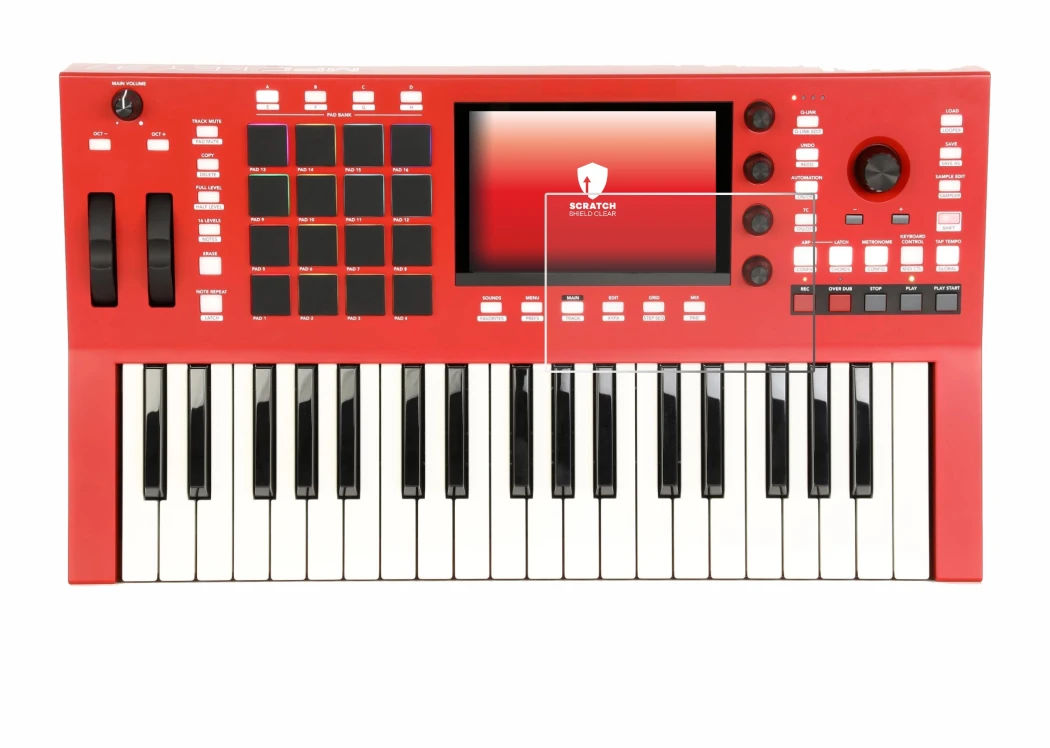 Imagen del dispositivo Akai Professional MPC Key 37 con una amplia variedad de protectores de pantalla.
