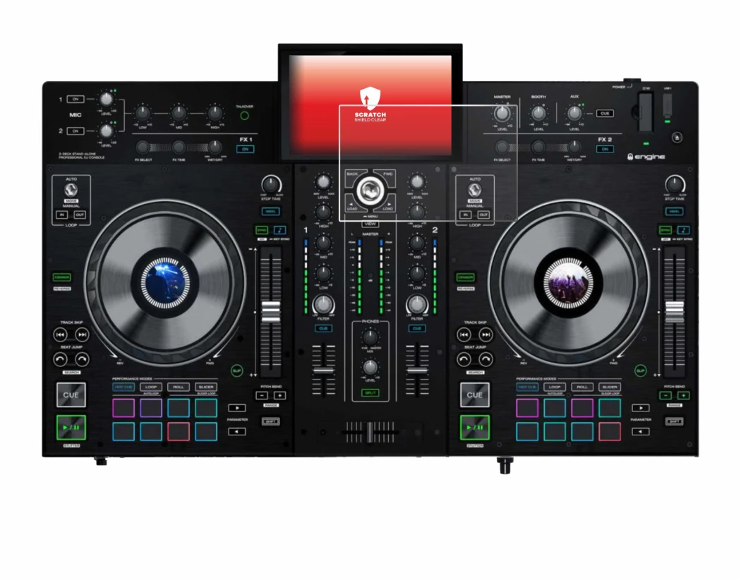 Imagen del dispositivo Denon DJ Prime 2 con una amplia variedad de protectores de pantalla.