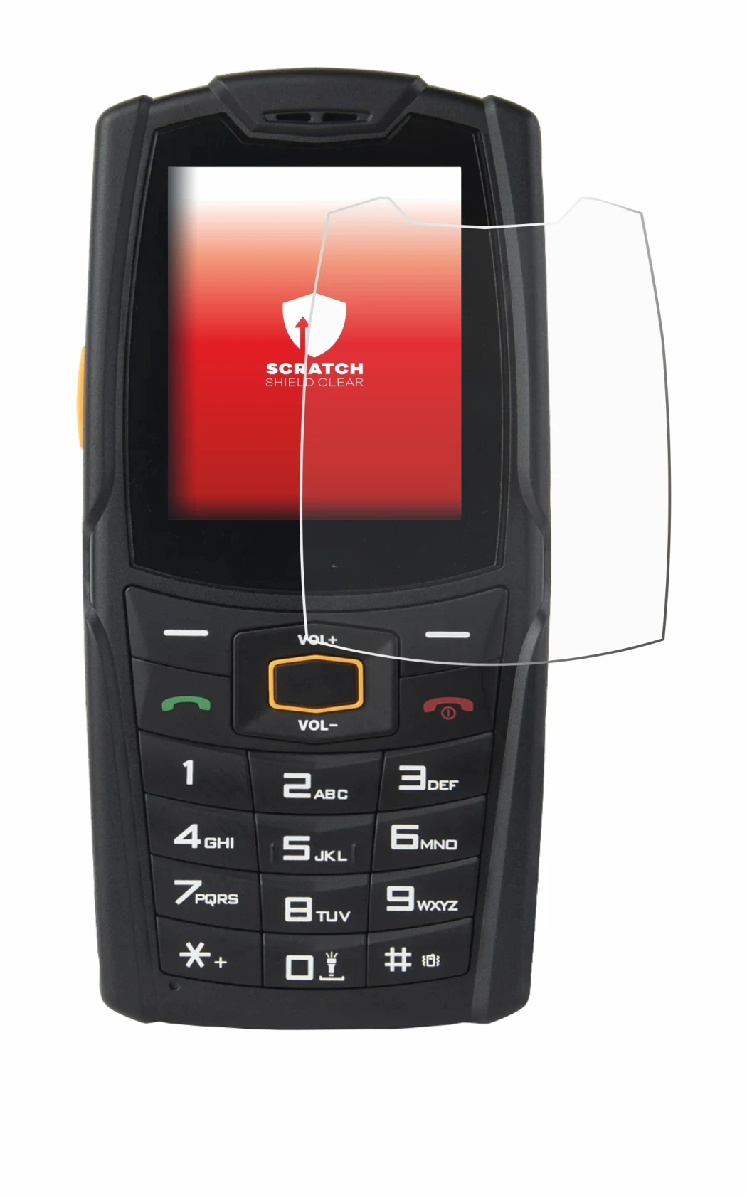 Imagen del dispositivo AGM M6 con una amplia variedad de protectores de pantalla.