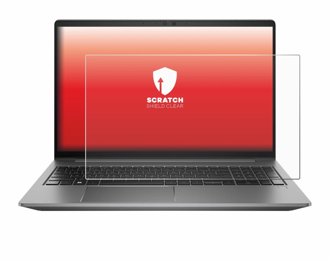 Imagen del dispositivo HP Zbook Power 15 G10 con una amplia variedad de protectores de pantalla.