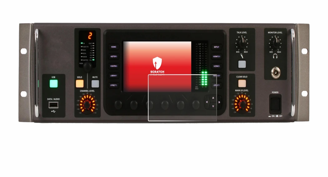 Imagen del dispositivo Behringer X32 Rack con una amplia variedad de protectores de pantalla.