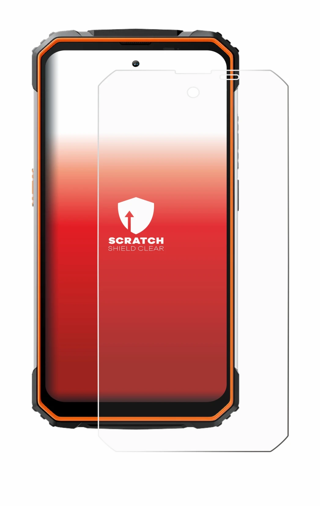 Imagen del dispositivo Blackview BV8100 con una amplia variedad de protectores de pantalla.