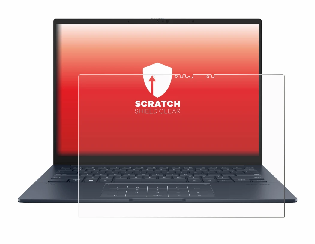 Imagen del dispositivo ASUS ZenBook 14 OLED UX3405 Touch con una amplia variedad de protectores de pantalla.