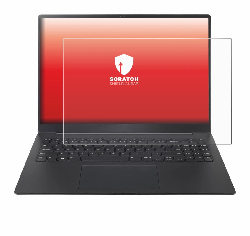 Imagen del dispositivo LG gram Pro 16 2024 con una amplia variedad de protectores de pantalla.