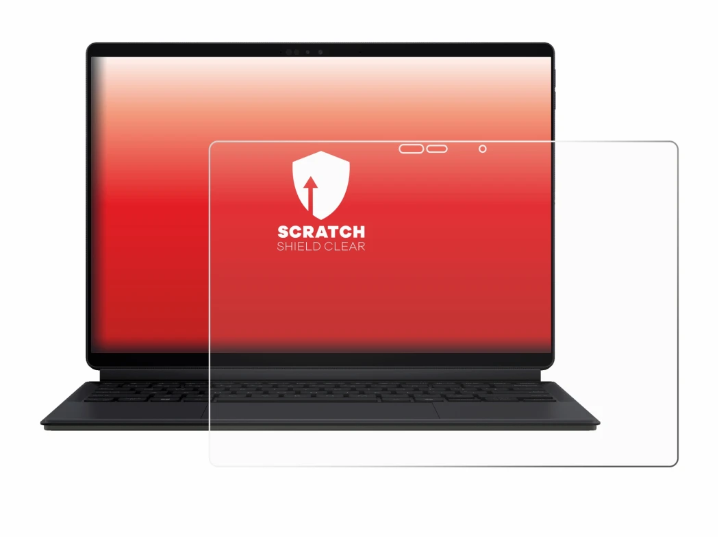 Imagen del dispositivo ASUS ProArt PZ13 con una amplia variedad de protectores de pantalla.