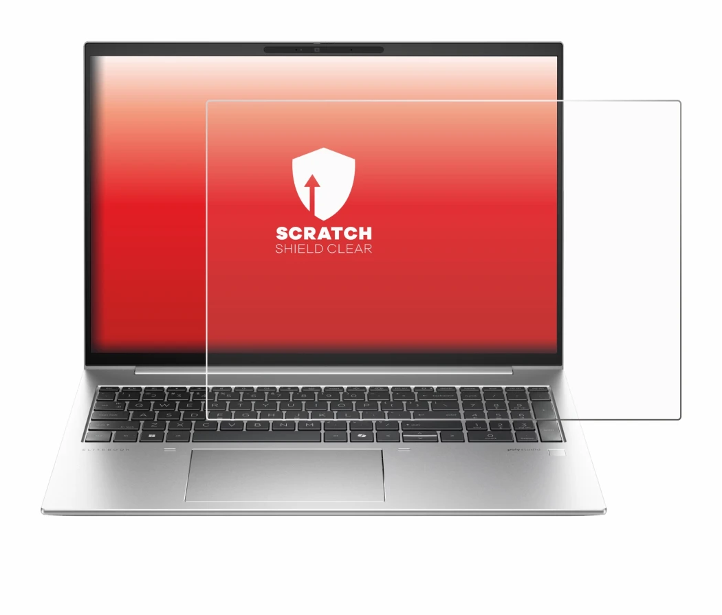 Imagen del dispositivo HP EliteBook 845 G11 con una amplia variedad de protectores de pantalla.