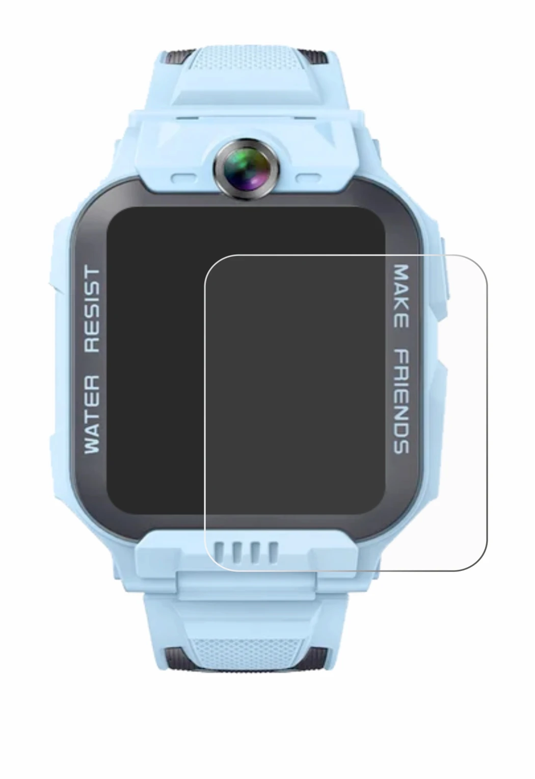 Imagen del dispositivo Imoo Watch Phone Z7 con una amplia variedad de protectores de pantalla.