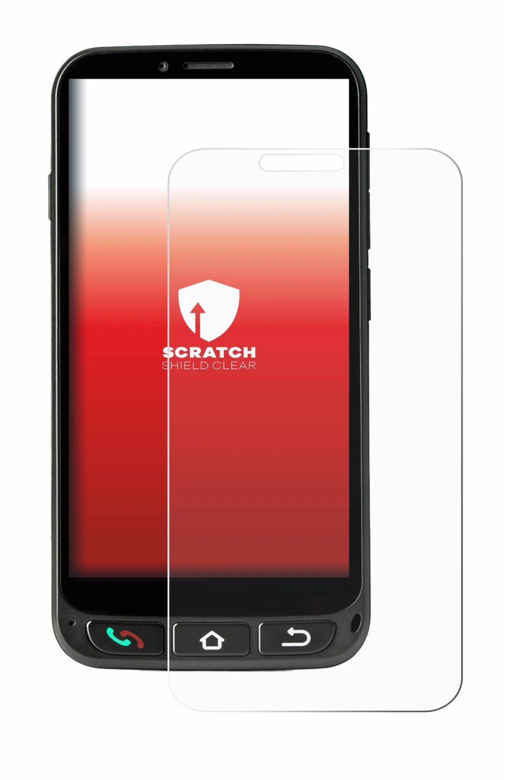 Imagen del dispositivo SPC Zeus 4G Pro con una amplia variedad de protectores de pantalla.