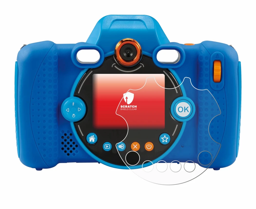 Imagen del dispositivo Vtech Kidizoom Duo FX con una amplia variedad de protectores de pantalla.