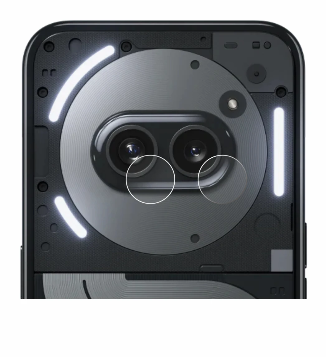 Imagen del dispositivo Nothing Phone (2a) Plus (SÓLO Cámara) con una amplia variedad de protectores de pantalla.