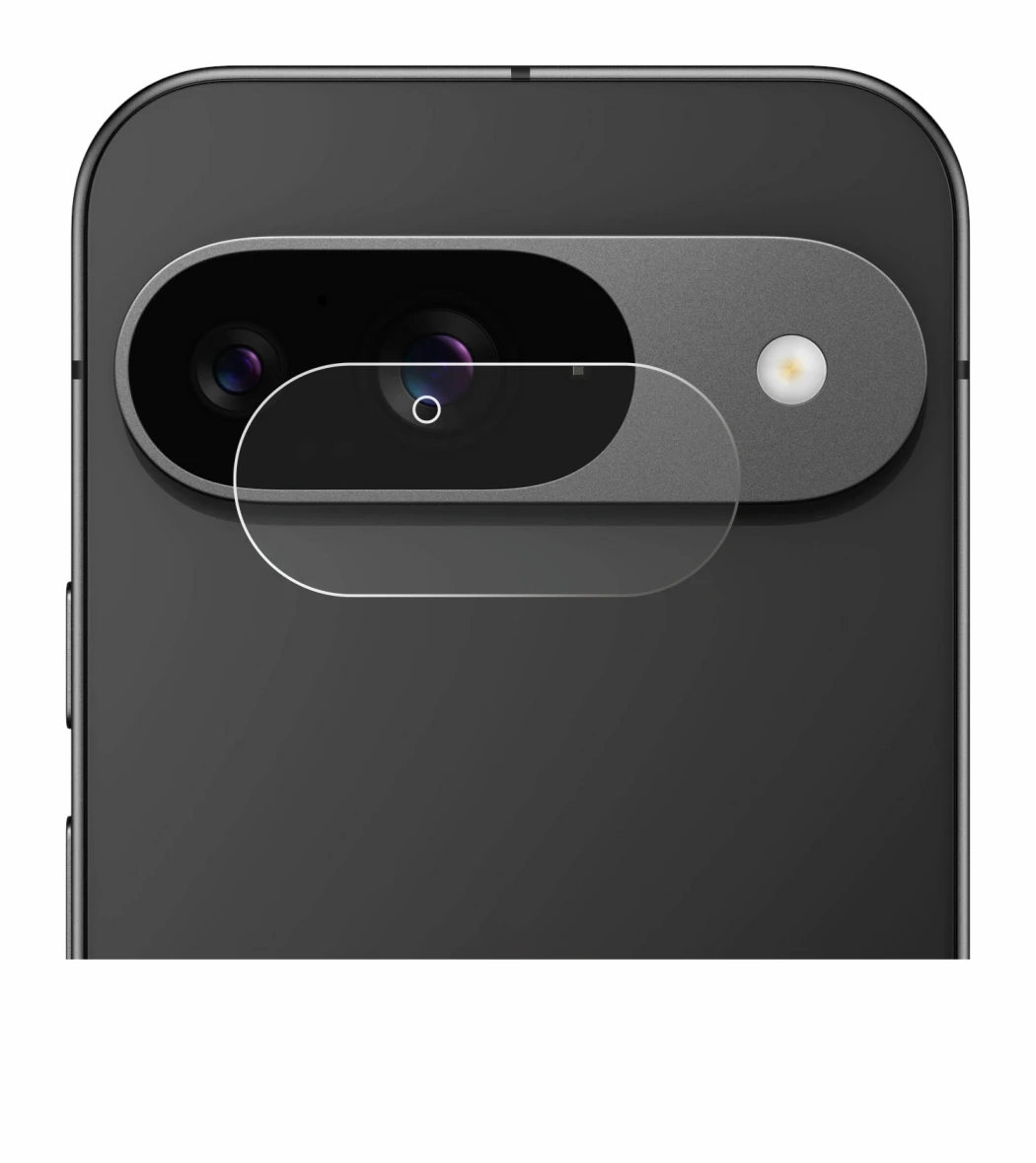 Imagen del dispositivo Google Pixel 9 (SÓLO Cámara) con una amplia variedad de protectores de pantalla.
