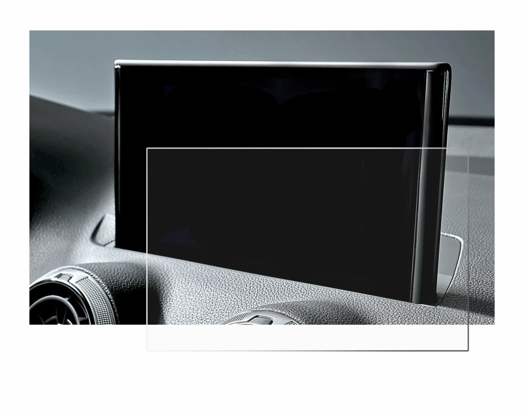 Imagen del dispositivo Audi Q2 Facelift 2024 con una amplia variedad de protectores de pantalla.