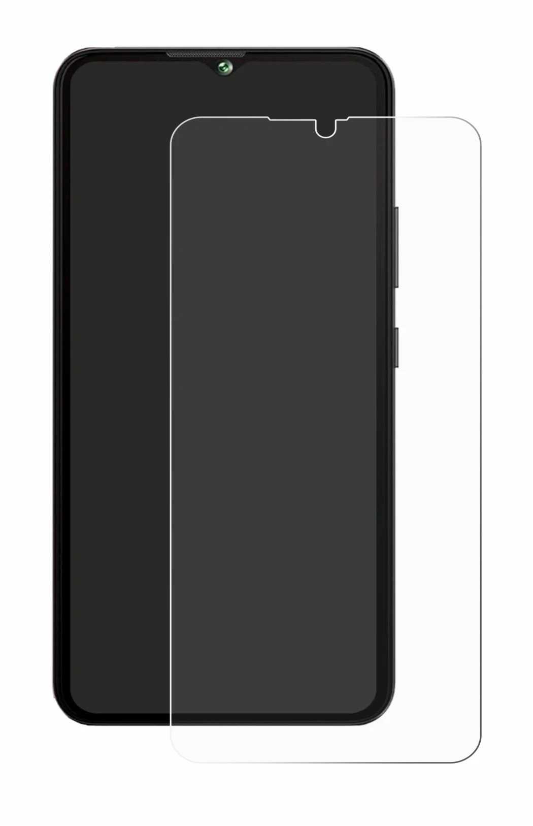 Imagen del dispositivo Cubot A10 con una amplia variedad de protectores de pantalla.